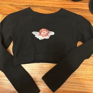 Brand new crop top long sleeve !